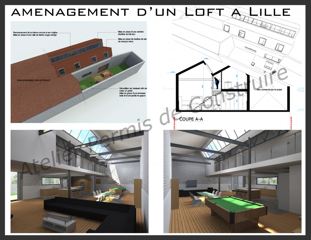 12.12 Atelier permis de construire Loft Lille